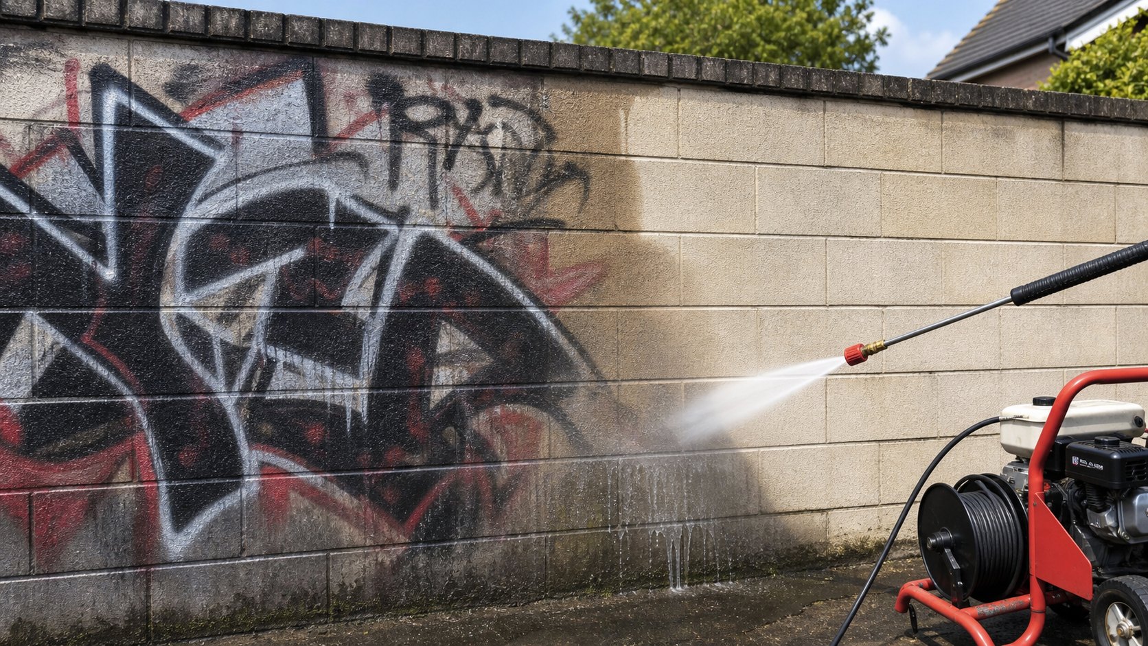 Graffiti removal Limerick service