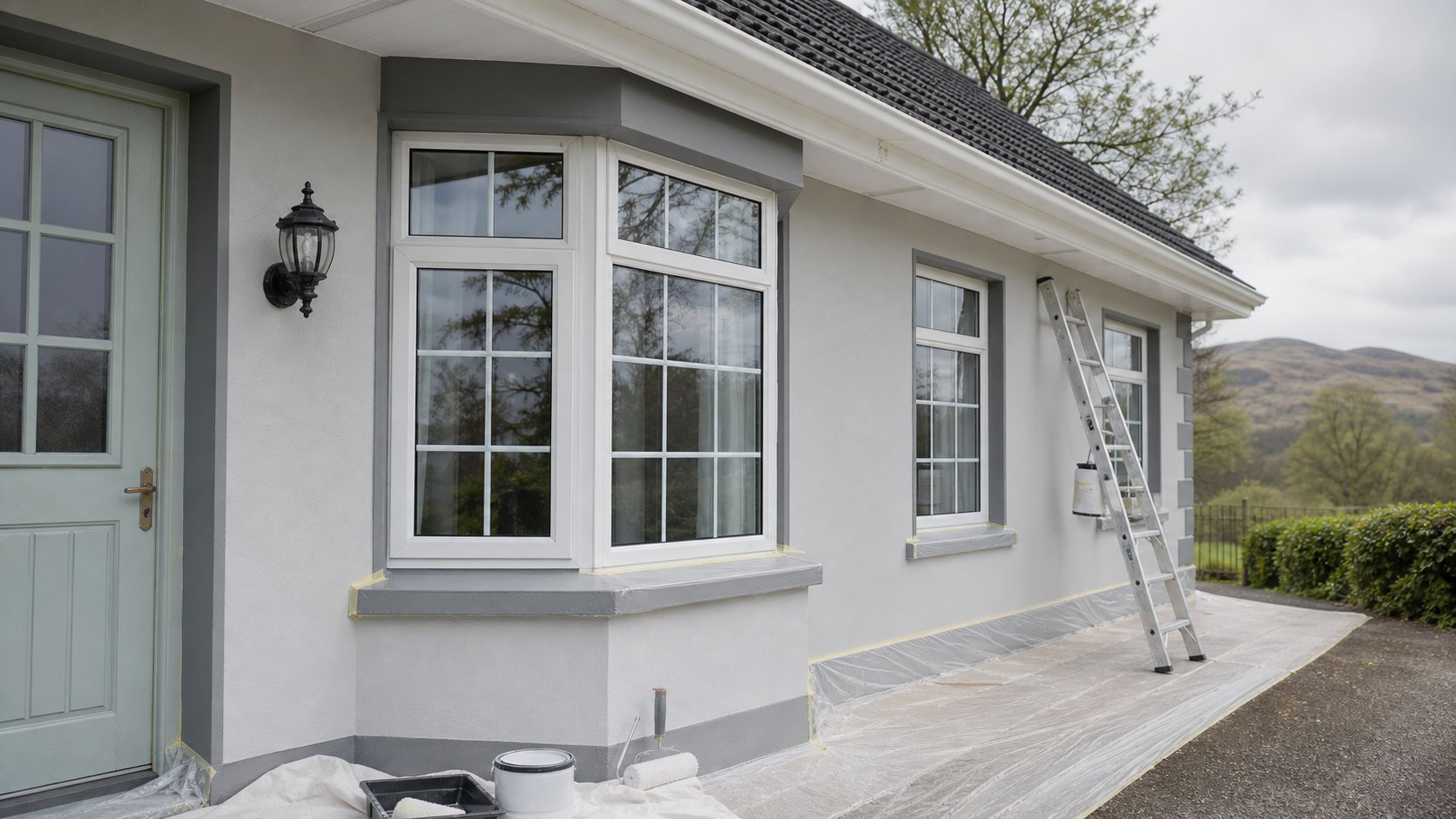 Outdoor house painting in County Limerick